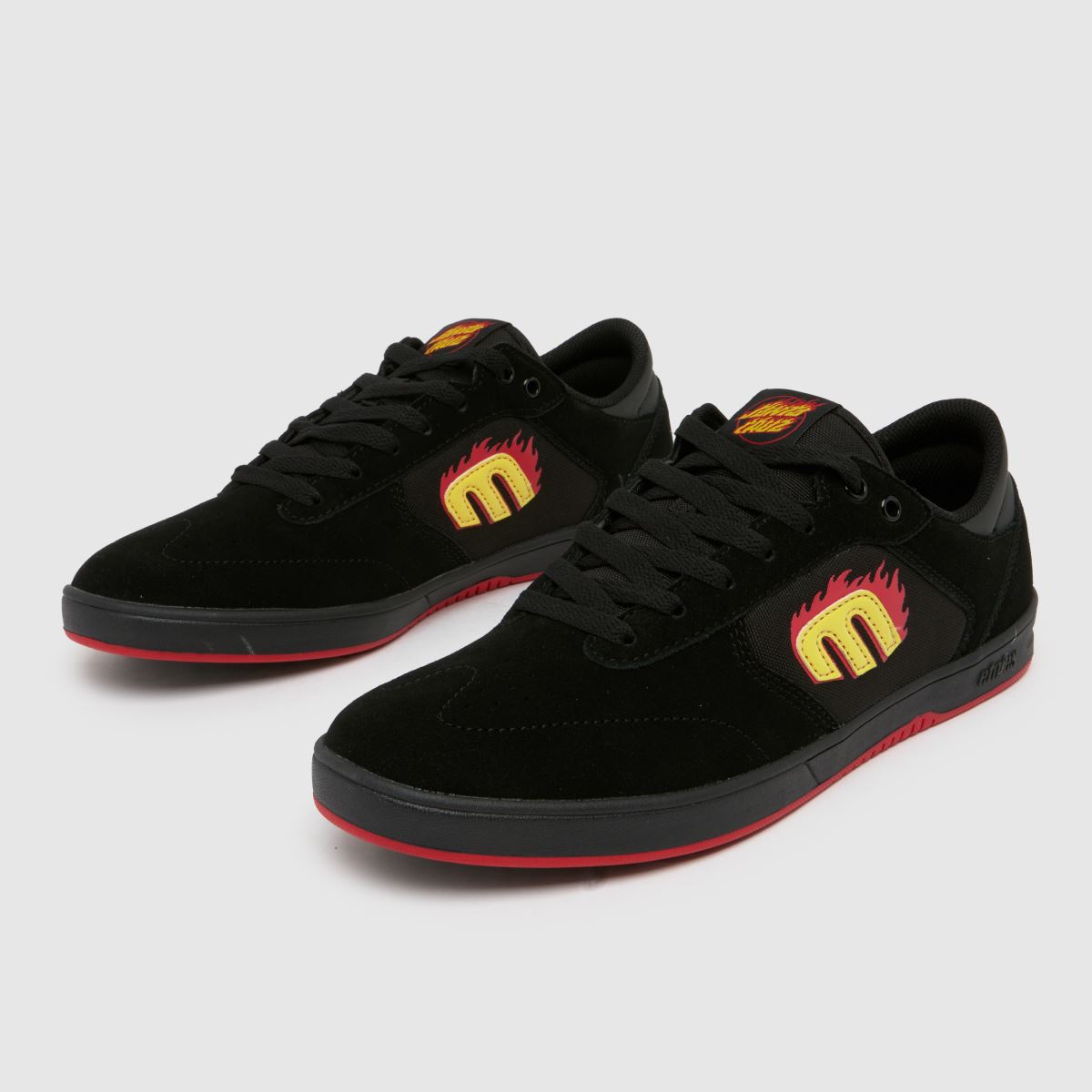 Etnies Windrow x Santa Cruz cipők fekete multiszínű színben
