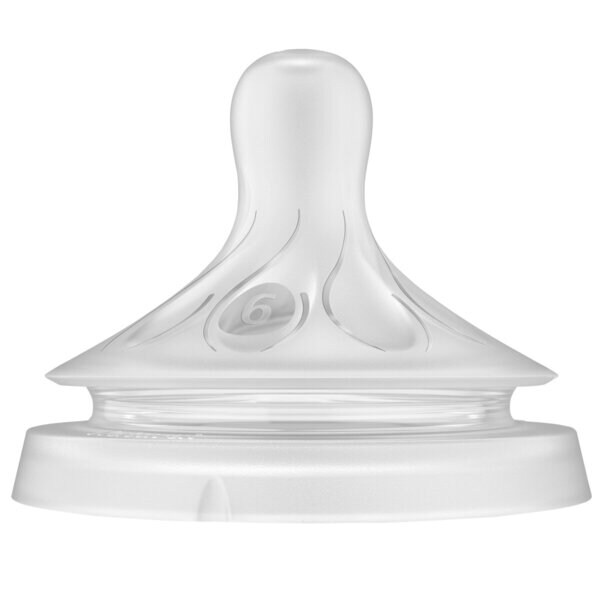 Philips Avent SCY966/02 Θηλές Μπιμπερό 6μ με Φυσικό Ανακλαστικό Θηλασμό για Πόριτζ 2 τεμάχια