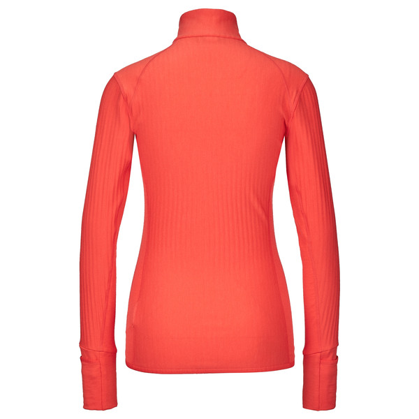 WMNS DESCENDER LS ZIP Damen - Langarmshirt