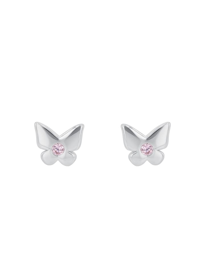 Prinzessin Lillifee Ohrstecker Silber 925, rhodiniert in Pink günstig kaufen onesize