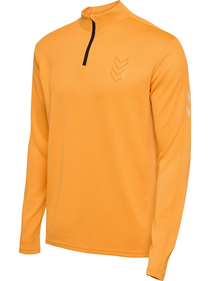 Hummel Hummel Halbreißverschluss Jacke Hmlactive Herren in BLAZING ORANGE günstig kaufen