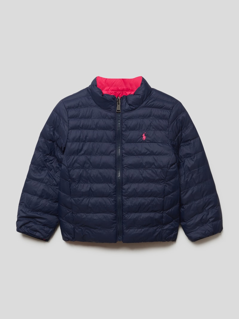 Steppjacke mit Stehkragen Modell 'TERRA' in pink