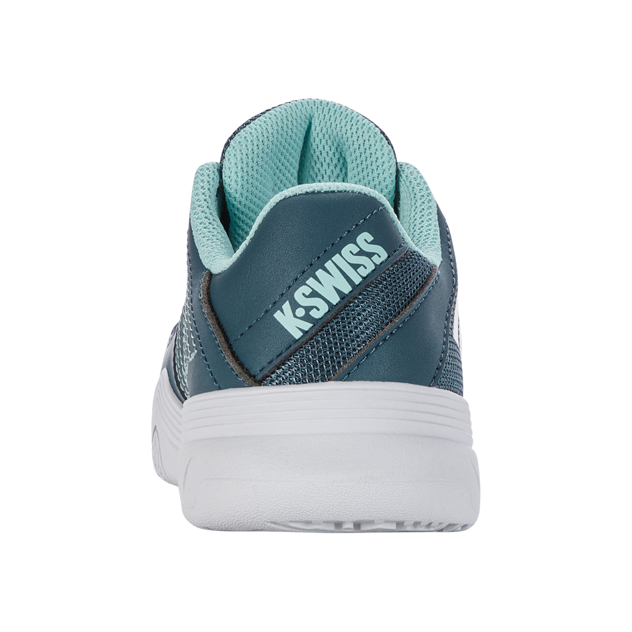 Court Express Omni Allcourtschuh Kinder - Petrol, Weiß