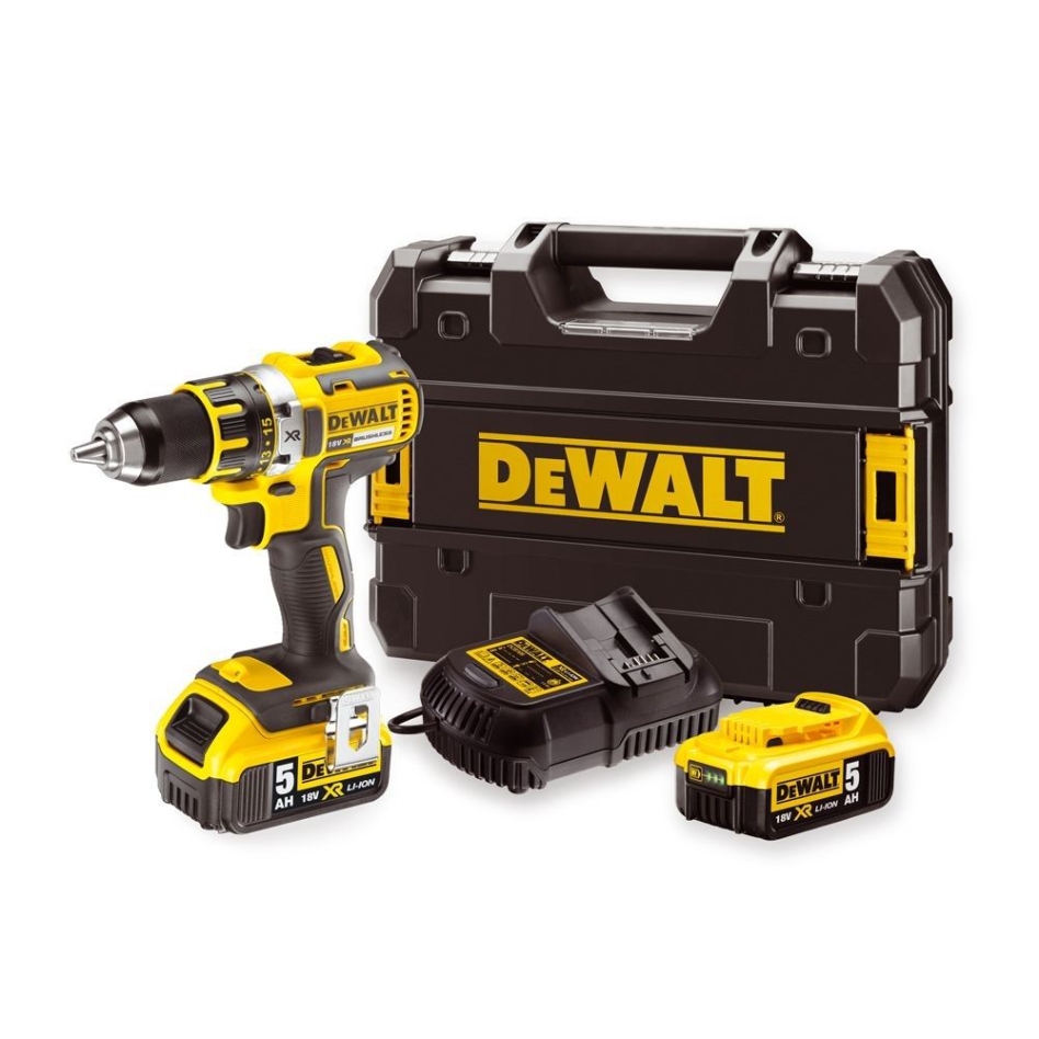 DeWalt DCD791P2-QW Accuboor Koolborstelloos 18 Volt 5.0 AH Li-ion