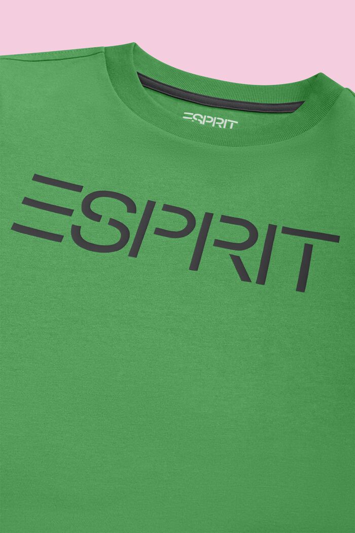 T-Shirt aus Bio-Baumwolle mit Logo