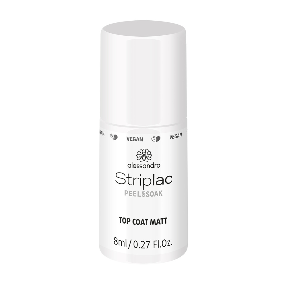 alessandro Striplac Peel or Soak Top Coat mat Top coat