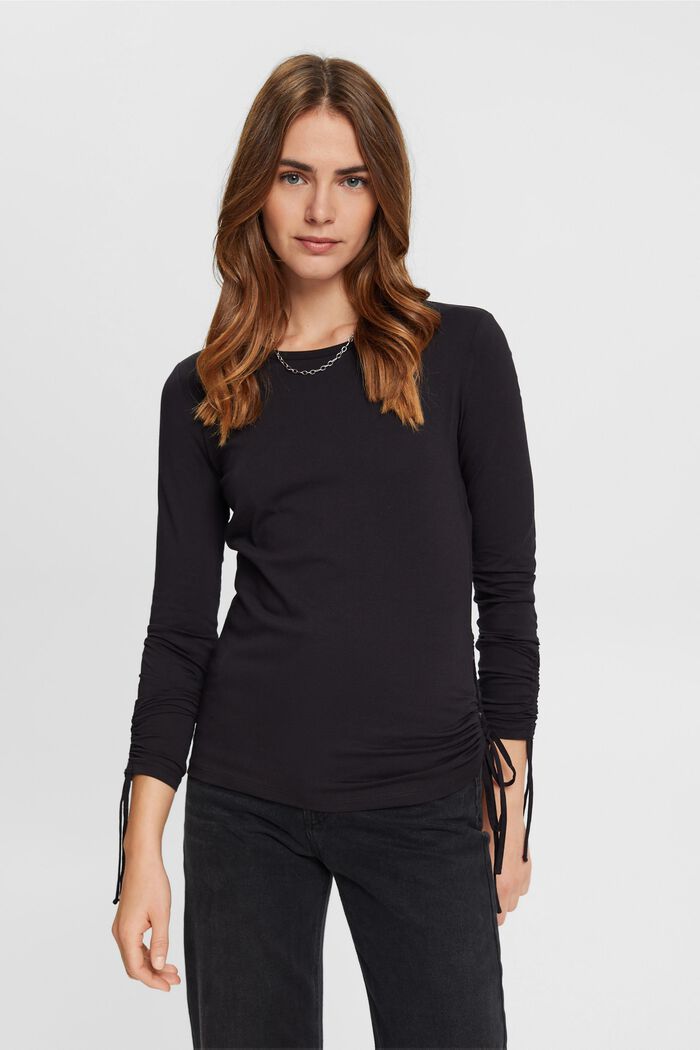 Longsleeve mit Kordelzug