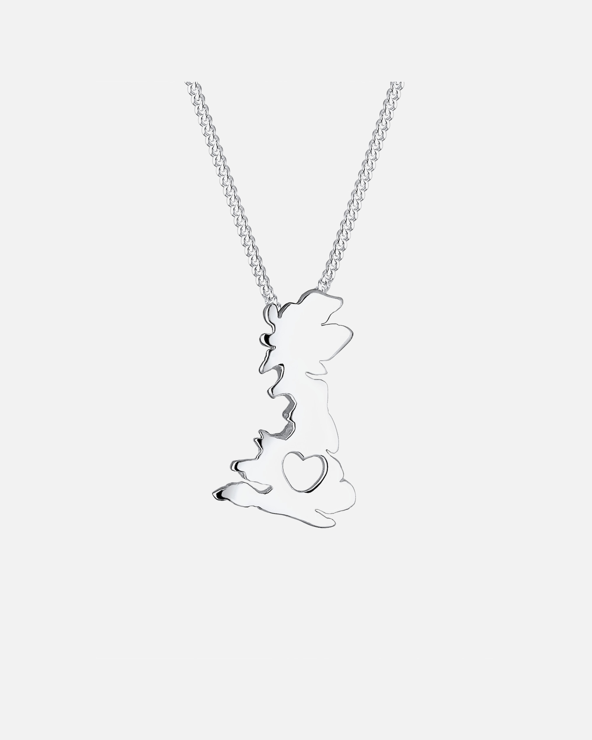 Anillo Elli Contour of England para mujer - (925/1000) Plata