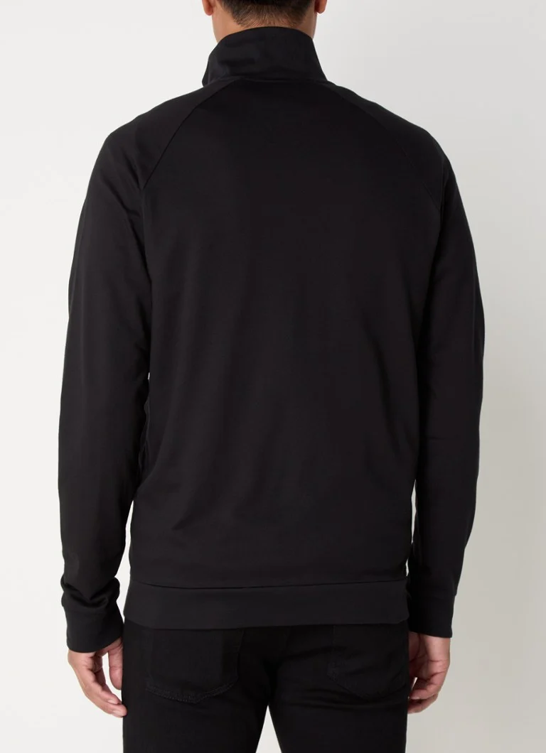 Hanorac original HUGO BOSS cu logo imprimat.