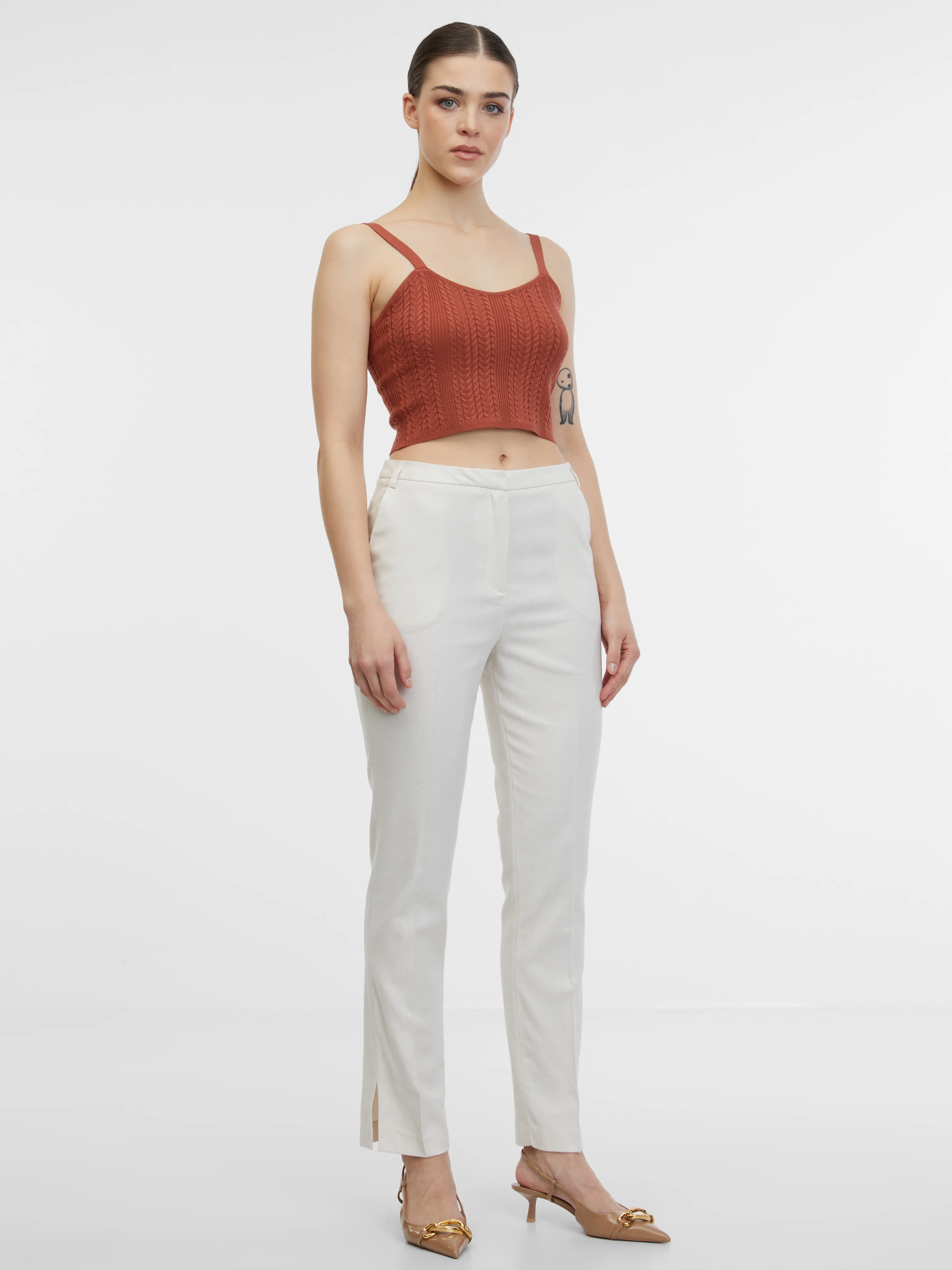 Beige Damenhose ORSAY
