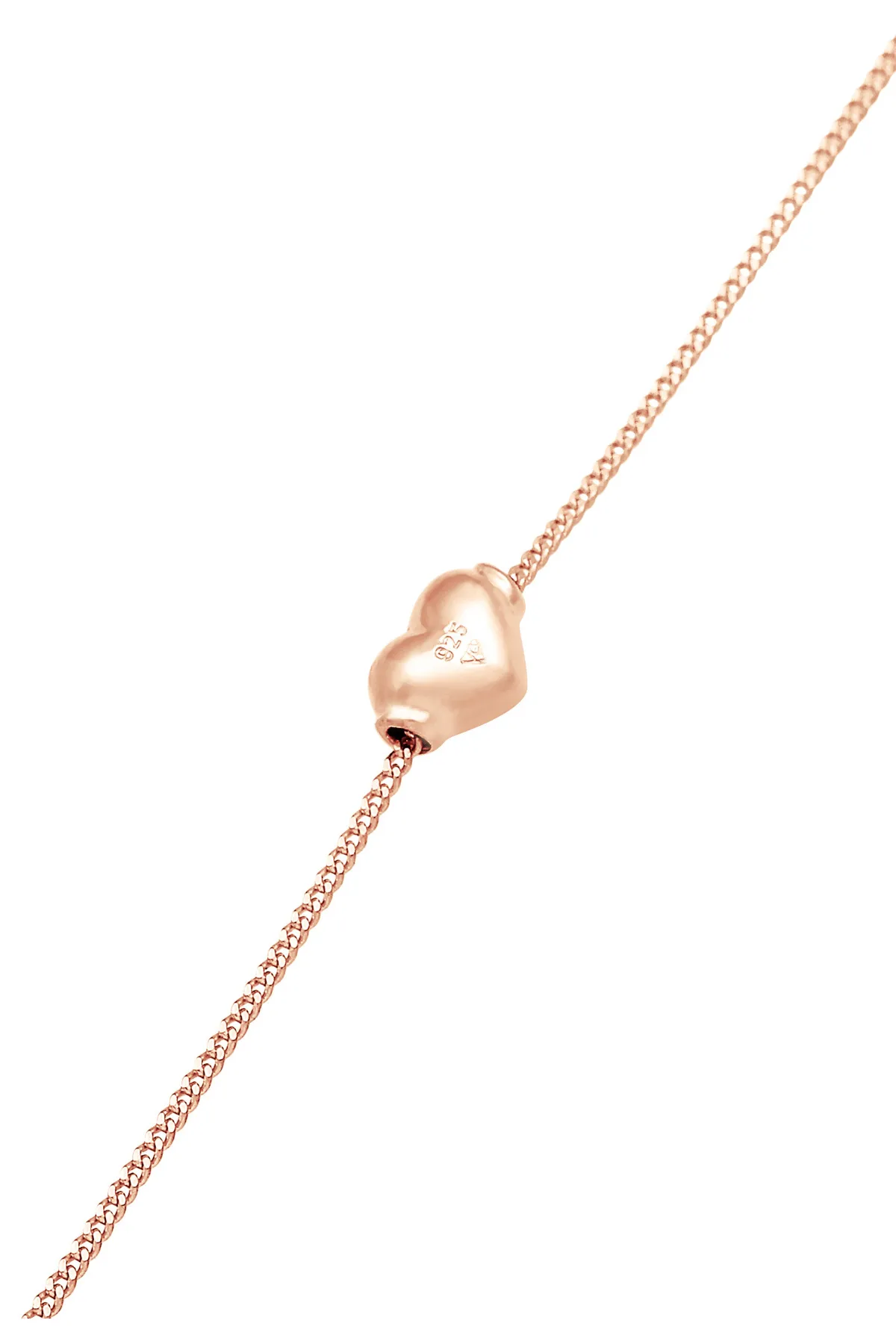 ELLI  Fußschmuck Kinder Herz Liebe Hübsch 925 Silber