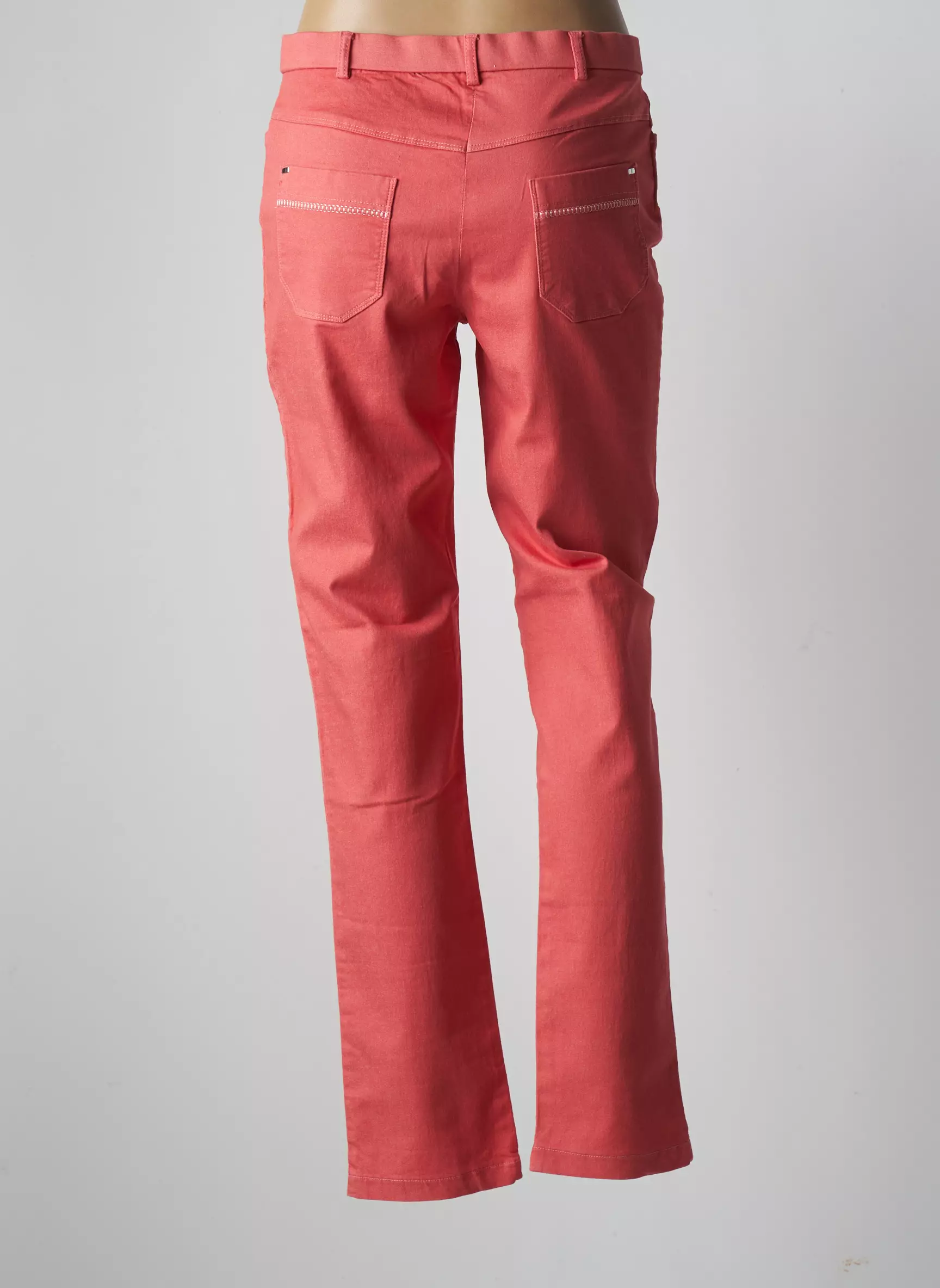 Christine Laure Pantalons Slim Femme couleur rouge