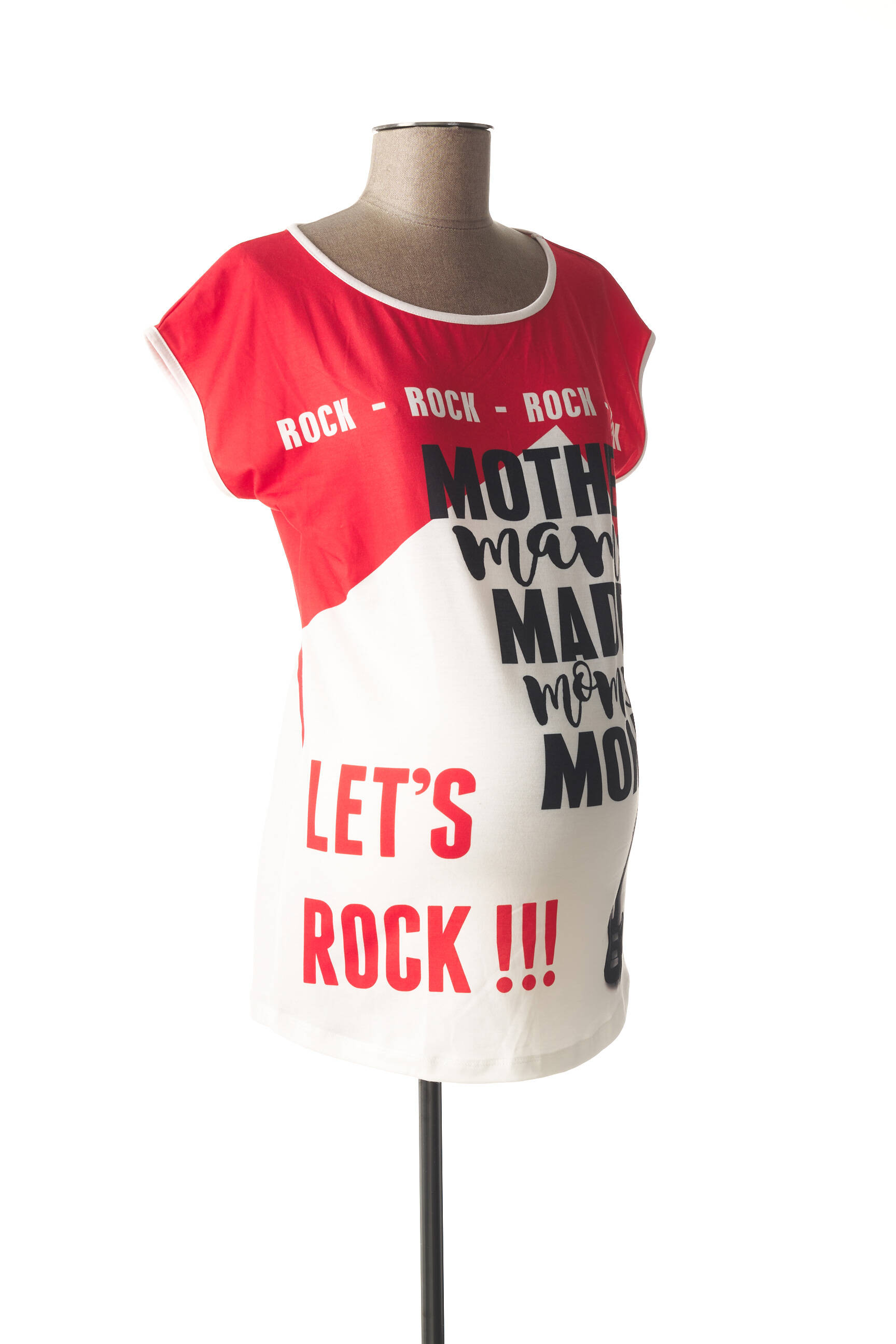 Love2wait Tshirtstops Maternite Femme couleur rouge