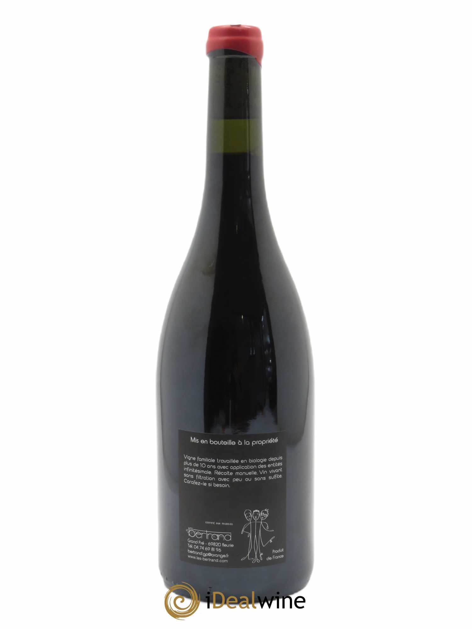 Fleurie Coup d'Foudre Les Bertrand  2020 - Lot de 1 Bouteille