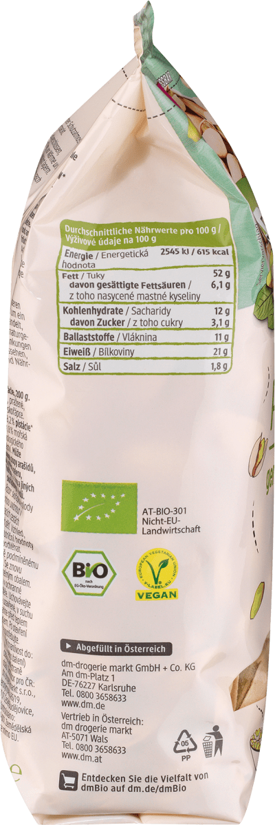Pistazien, geröstet & gesalzen, 200 g