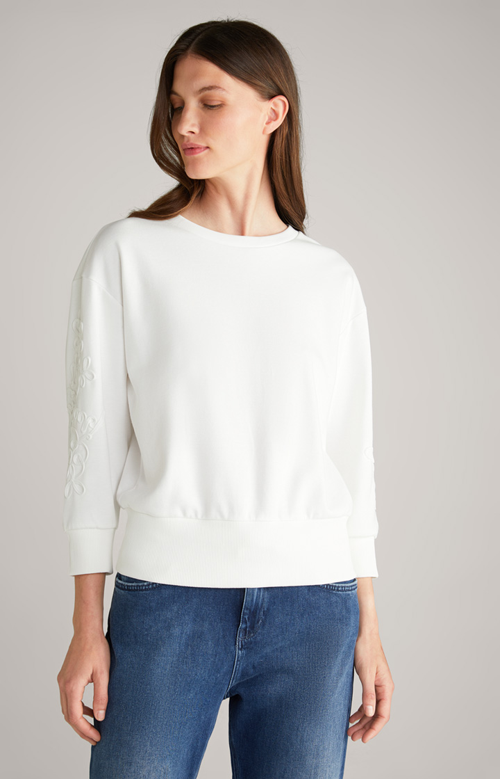 Sweatshirt in Creme