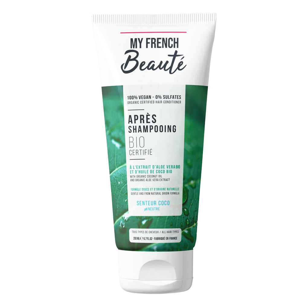 My French Beauté Après-shampooing Bio certifié parfum Coco Après-Shampooing Capillaire
