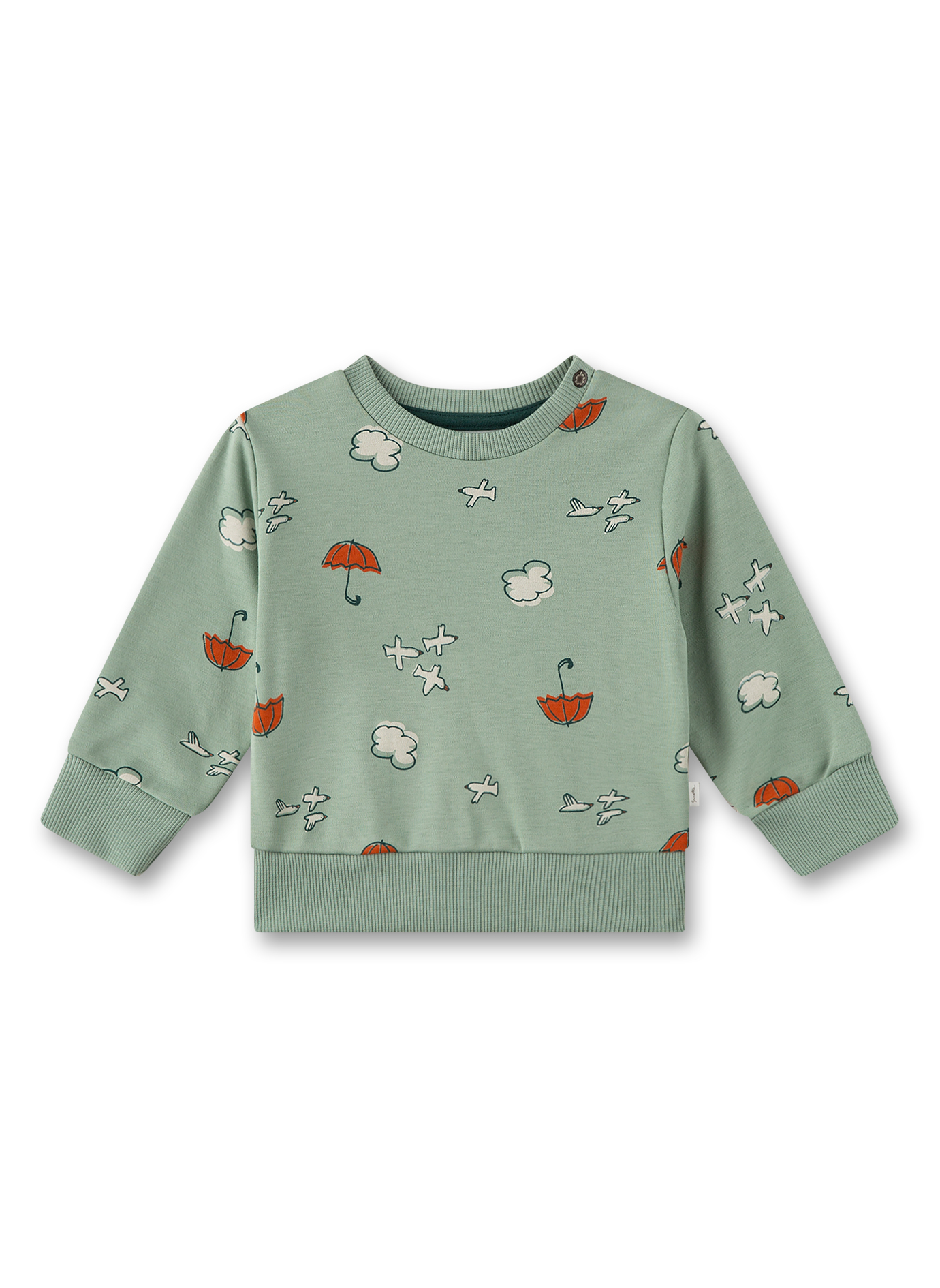 Jungen-Sweatshirt Grün