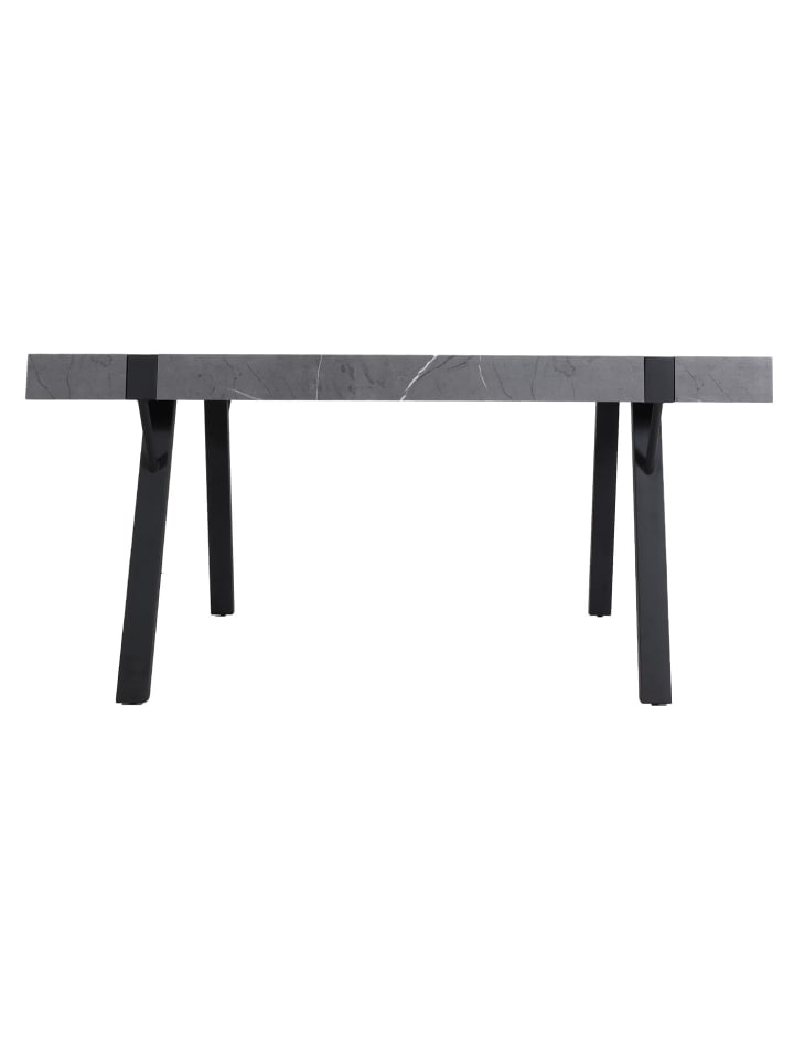 MCW Esstisch L54 Industrial, Marmor-Optik grau günstig kaufen onesize