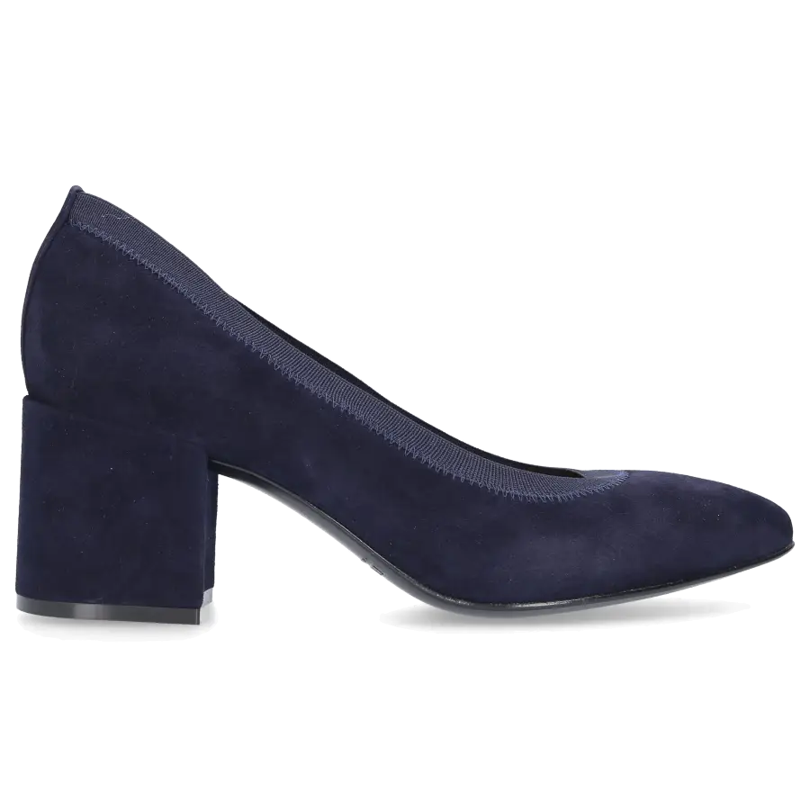 Truman's - Pumps 2333 Veloursleder - blau