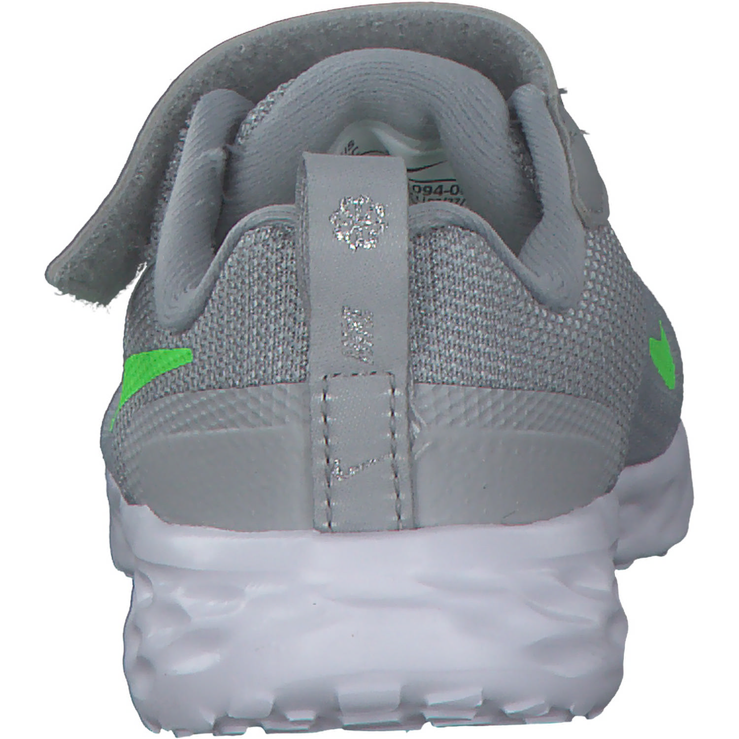 Nike Revolution 6 DD1094 M, Sneakers Low, Kinder, Grau (Hellgrau/Grün)