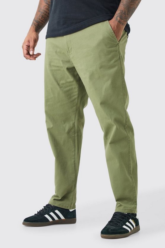 Plus Slim-Fit Chino-Hose