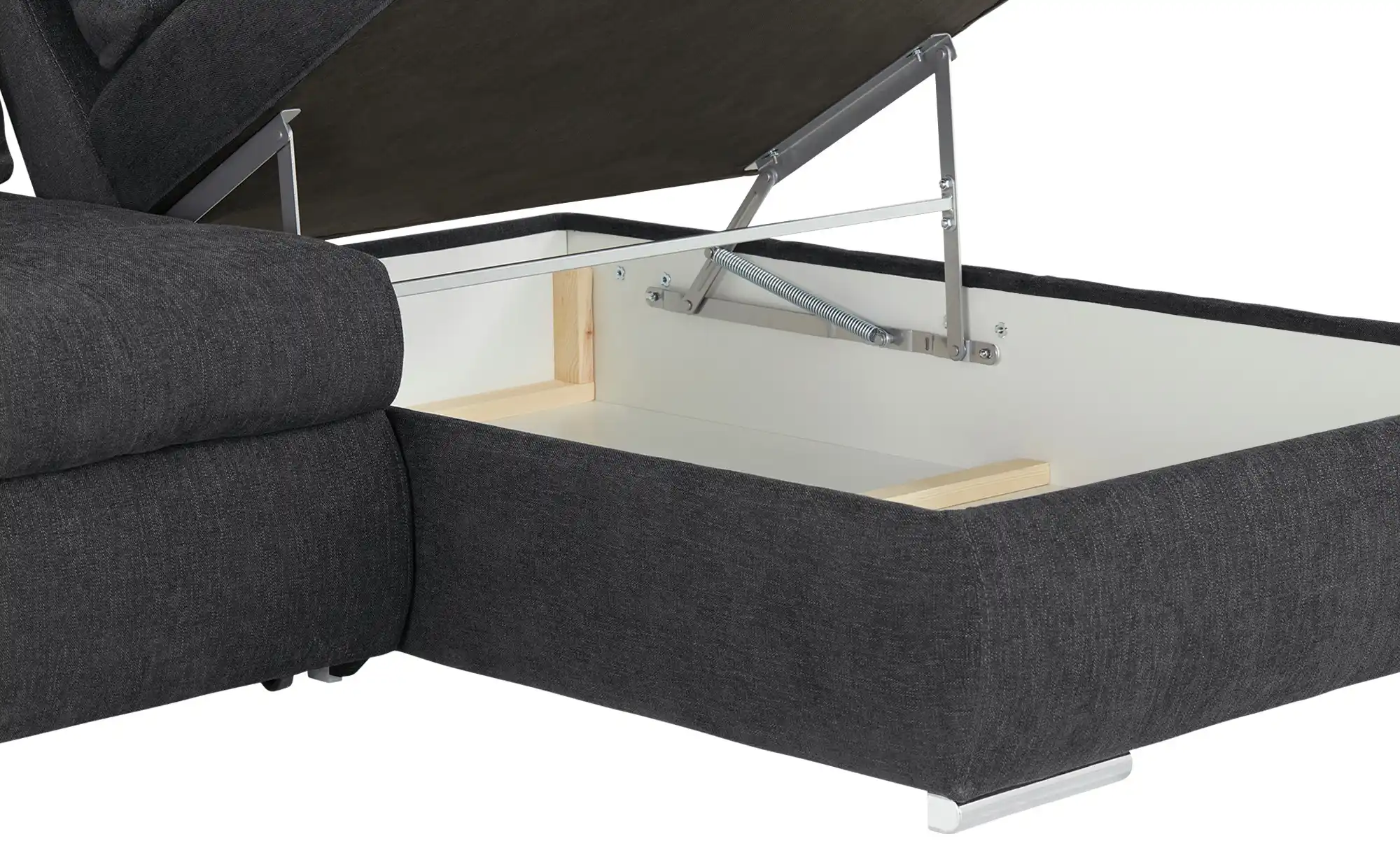 Twist Ecksofa aus Flachgewebe Sky