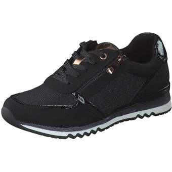 Marco Tozzi Sneaker in schwarz