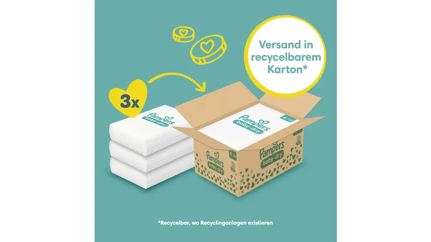 Pampers Baby Dry Gr.4 Maxi 9-14kg Monatsbox