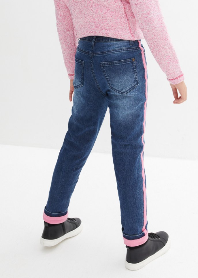 Mädchen Thermojeans mit Jerseyfutter