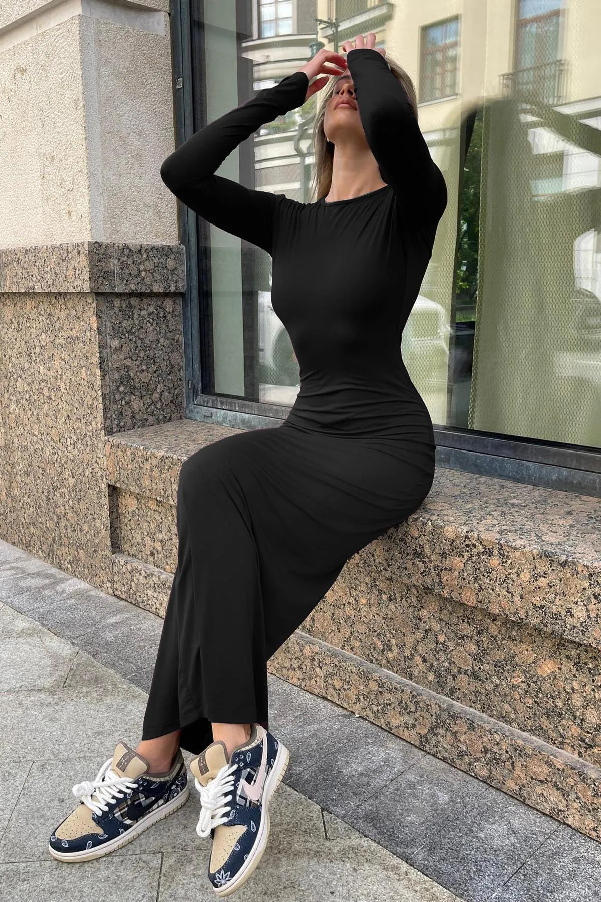 Madmext  Kleid - Schwarz - A-Linie