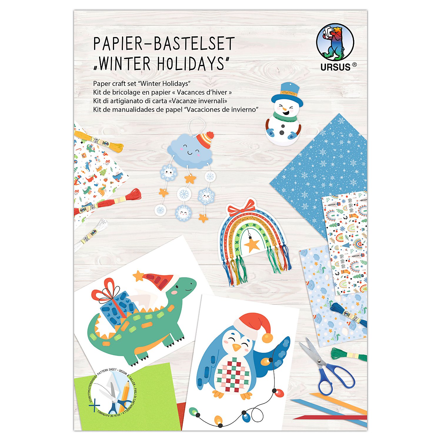 Ursus Papier-Bastel-Set 