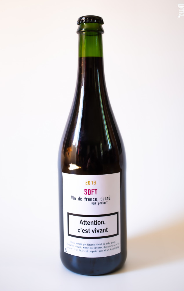 Soft Sébastien Godret Vin Rouge●Vin de France (Languedoc) 2019 75cl