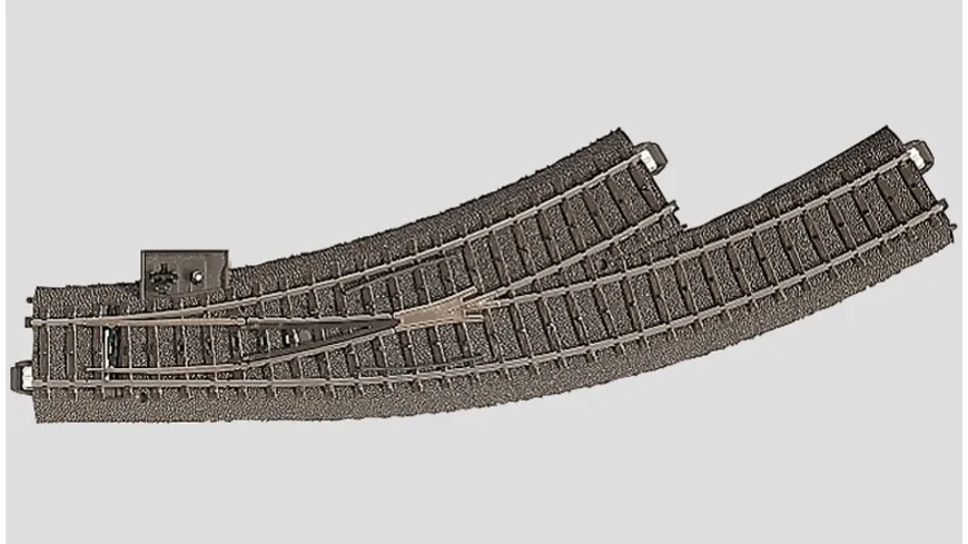 Märklin 24671 - H0 - C-Gleis Bogenweiche links R1 = 360 mm / 30 ° ( nachrüstbar )