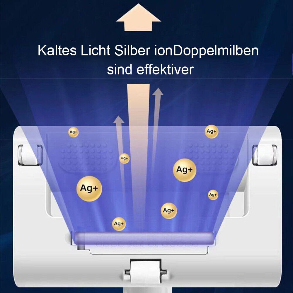 Yoyaxi Matratzenreinigungsgerät Kabelloser Handstaubsauger mit hoher Saugkraft und UV-Reinigung, - Hohe Saugkraft von 10 kPa für gründliche Reinigung