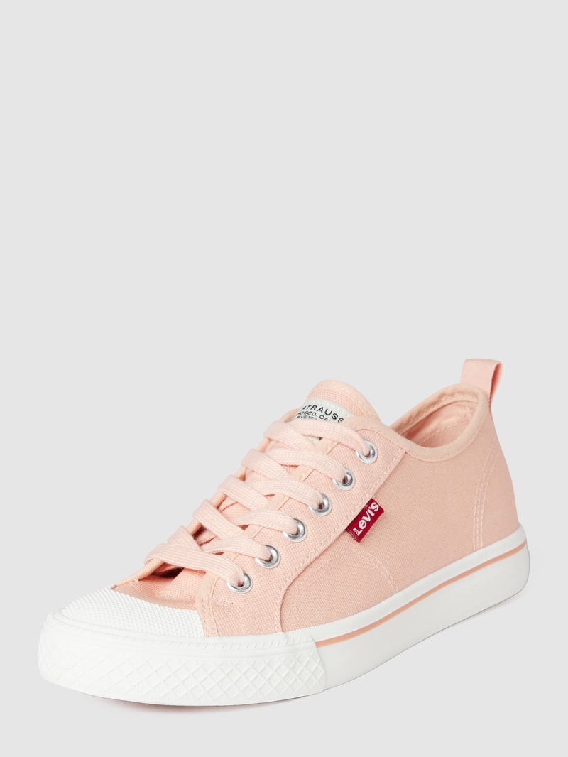 Sneaker mit Label-Details Modell 'MAUI' in rosé