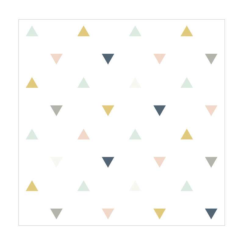 Papier peint Triangle enchanted Lilipinso and Co