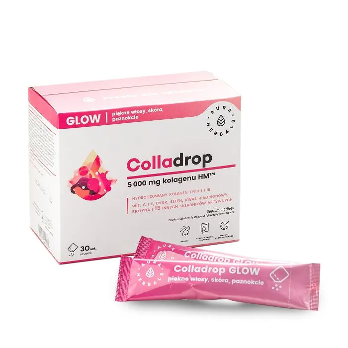 Colladrop Glow Θαλάσσιο Κολλαγόνο 5000 mg, Φακελάκια