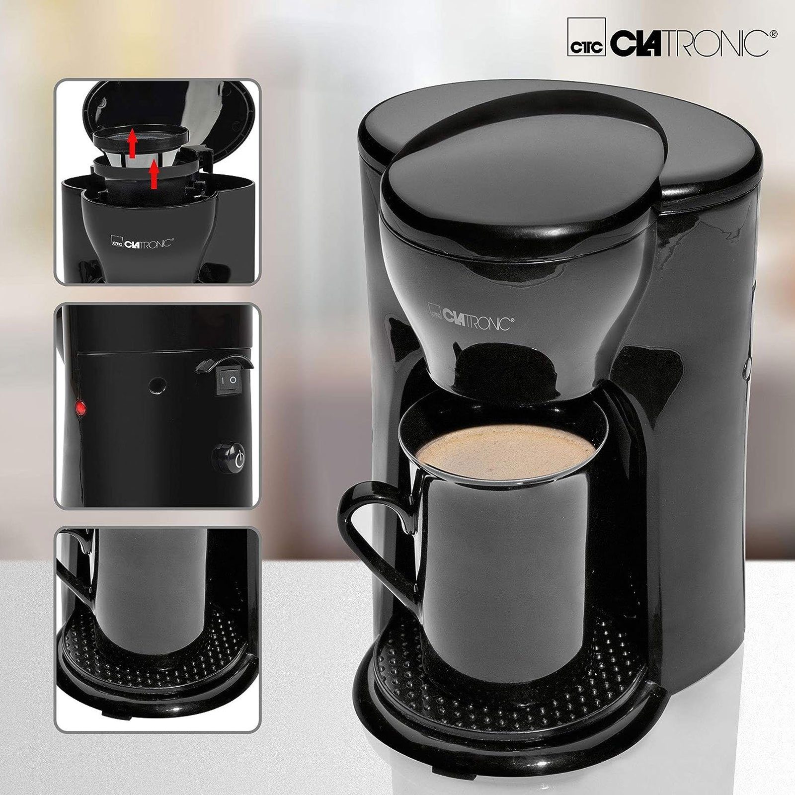 CLATRONIC Filterkaffeemaschine KA 3356