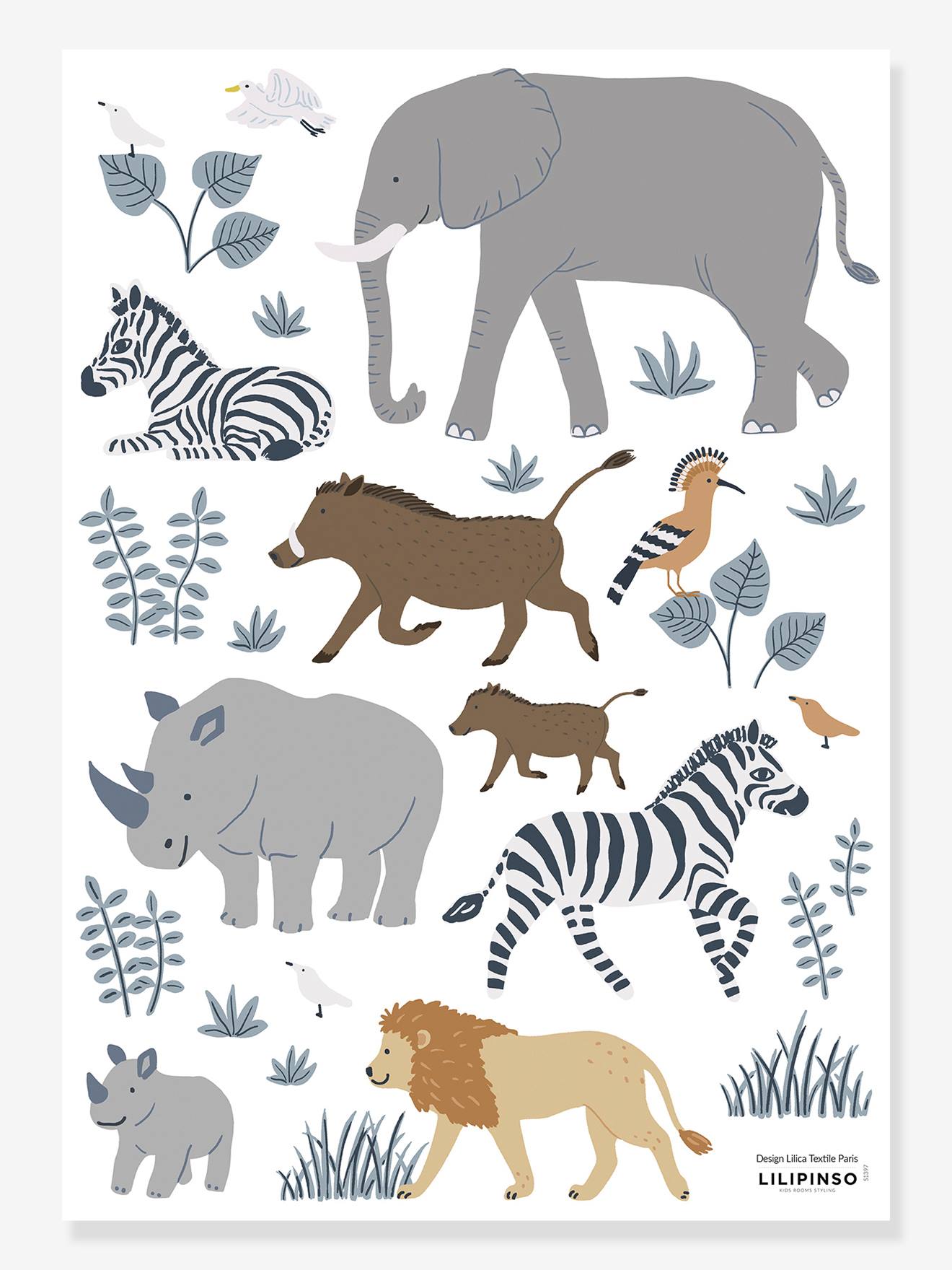 Planche de stickers LILIPINSO