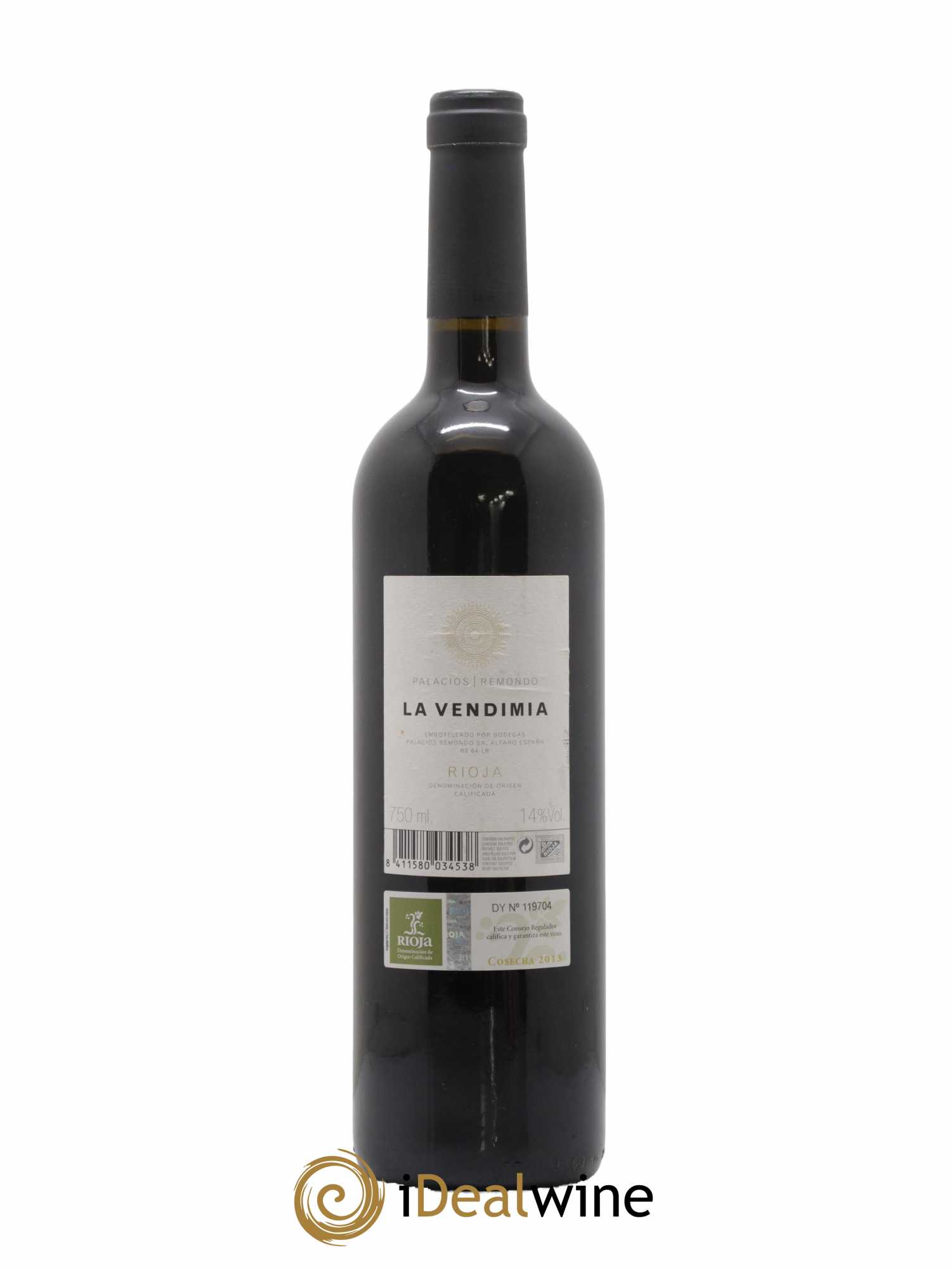 Rioja DOCa La Vendimia Palacios Remondo 2013 - Lot de 1 Bouteille
