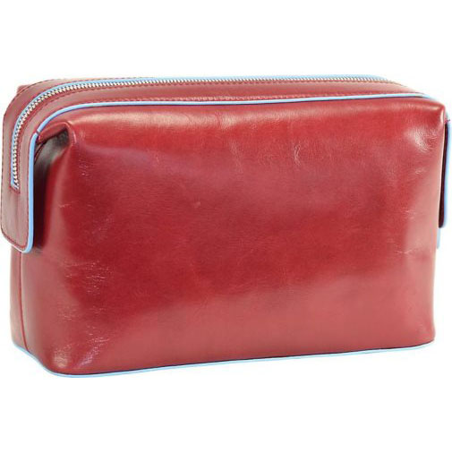 Piquadro Blue Square Kulturbeutel Leder 23 cm