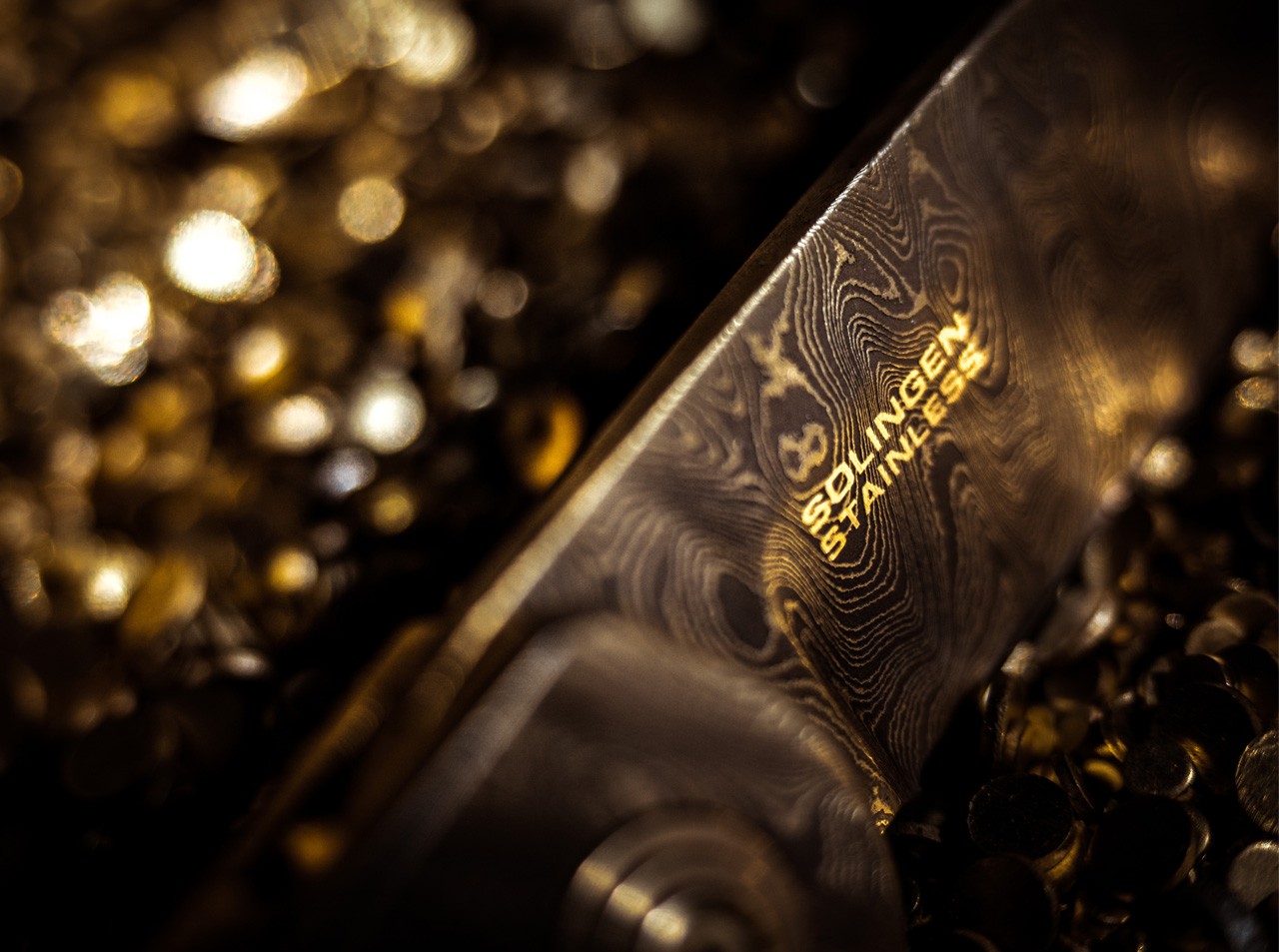 Merlin Damast Meisterwerk Gold