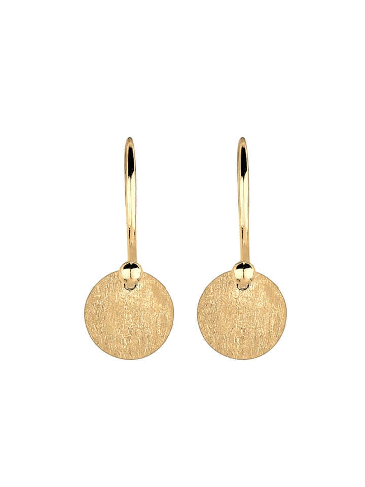 Elli Ohrringe 925 Sterling Silber Kreis, Geo in Gold günstig kaufen onesize