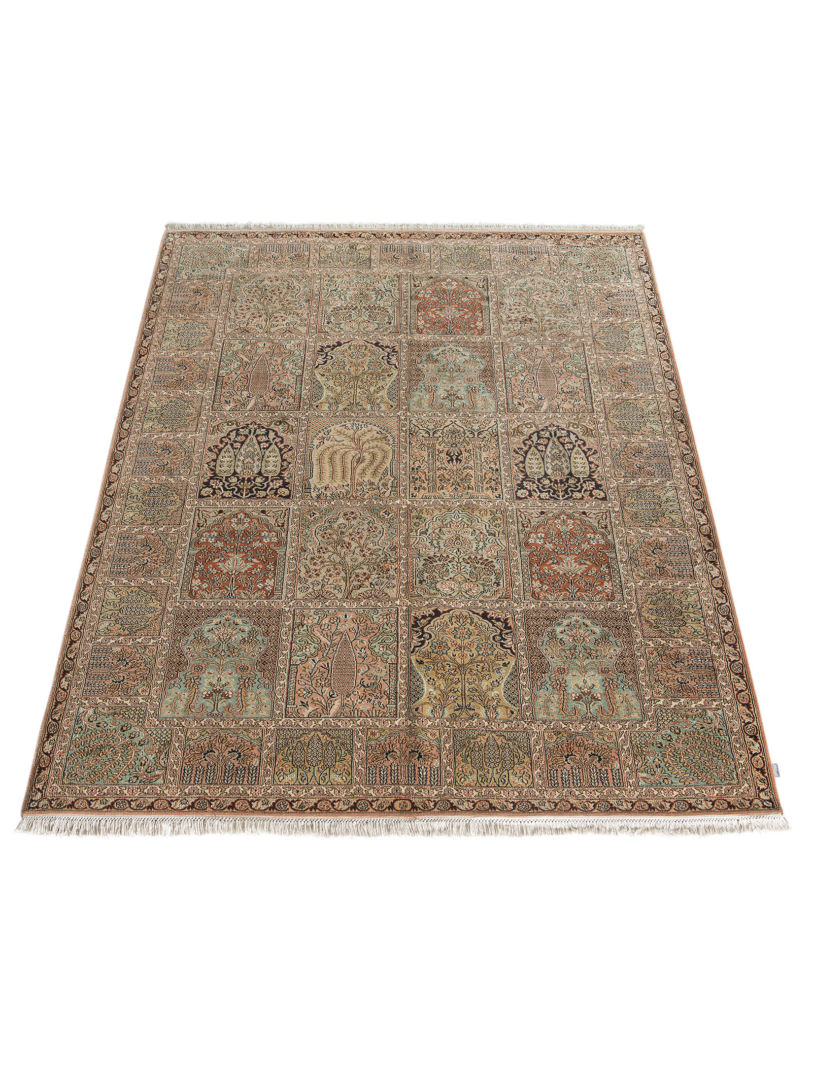 Kaschmir Seide 16/16 ca. 172 x 248 cm, Unikat / Einzelstück