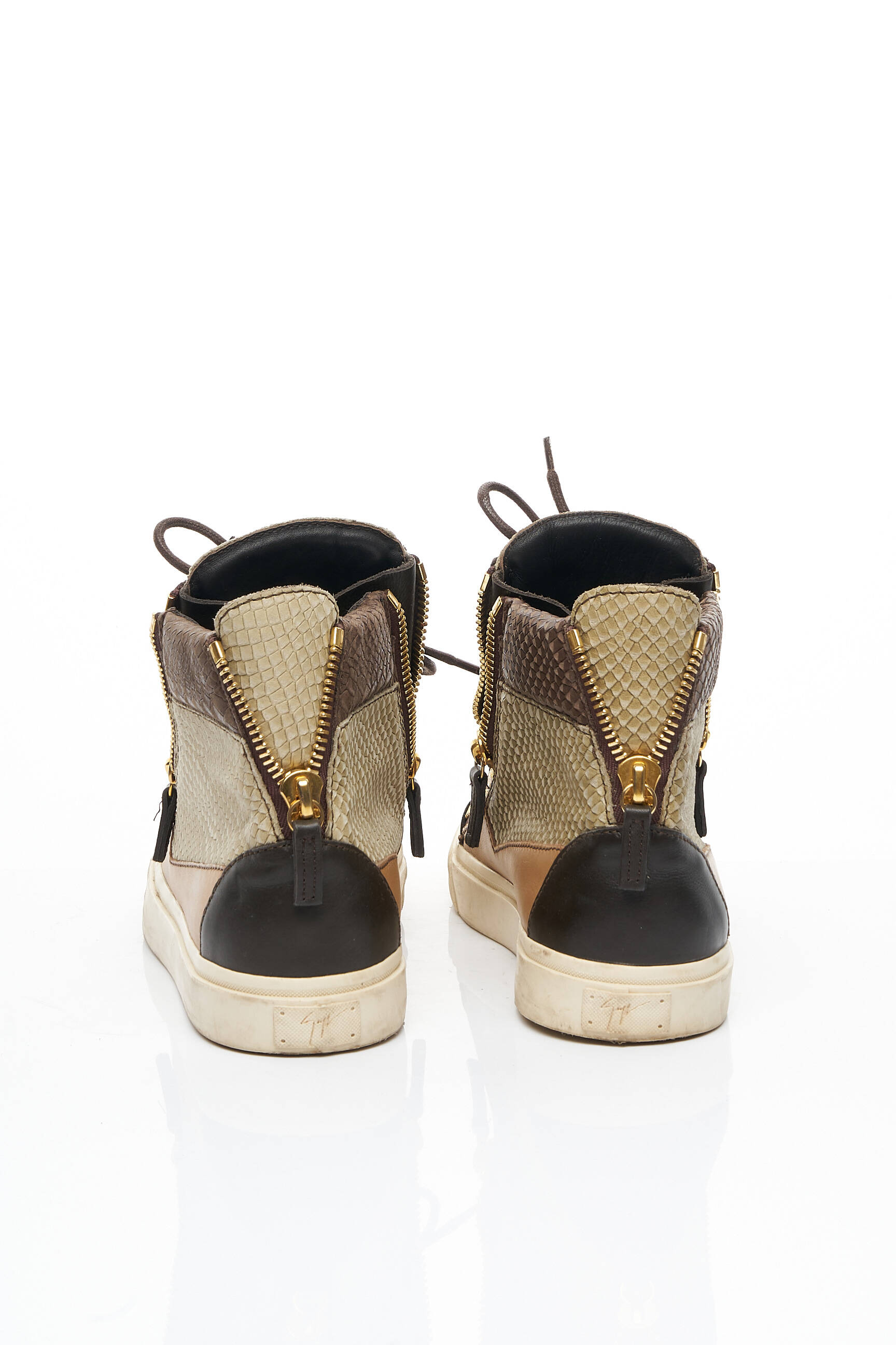 Giuseppe Zanotti Baskets Femme couleur beige
