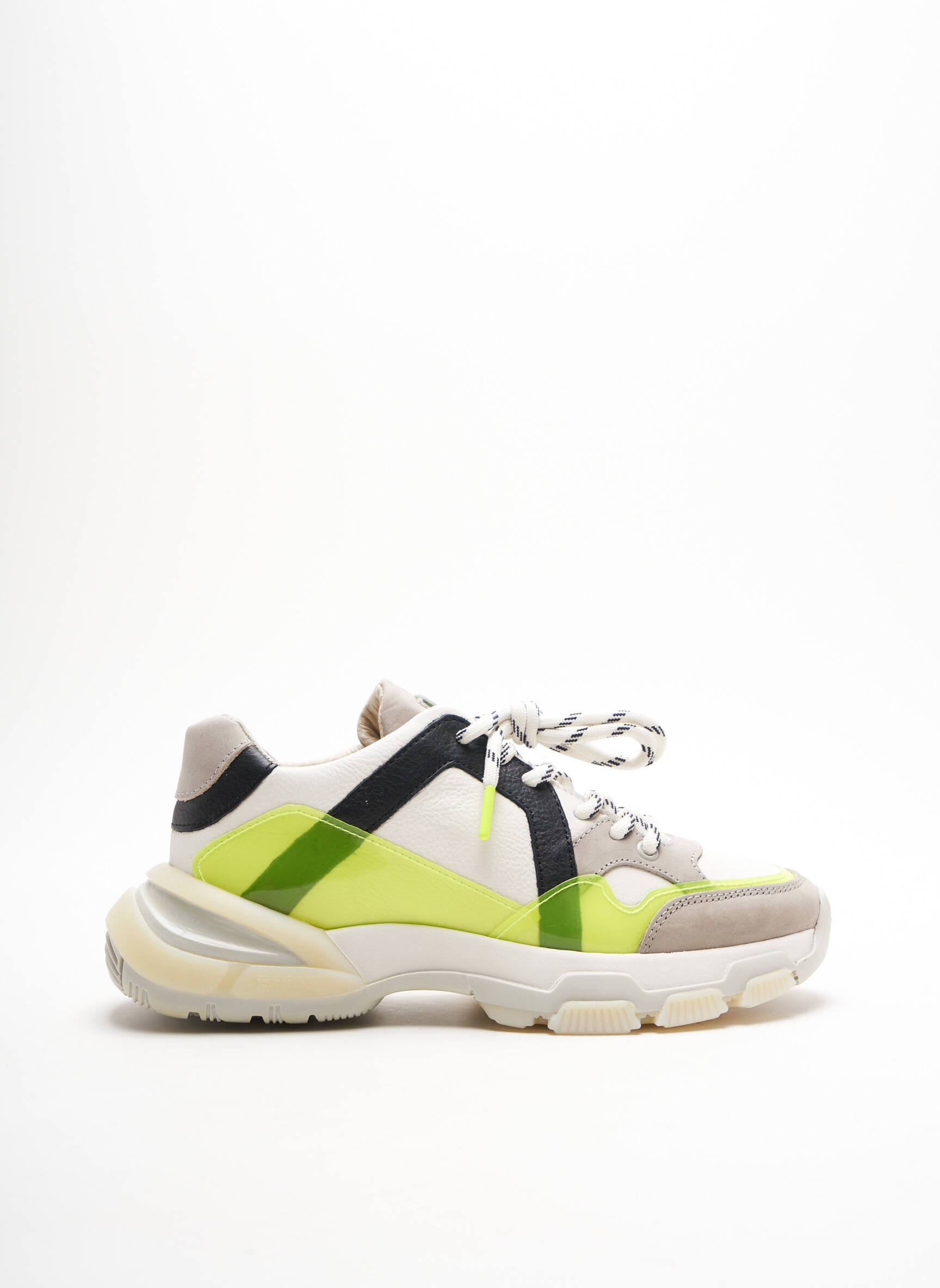 Bronx Baskets Femme couleur jaune