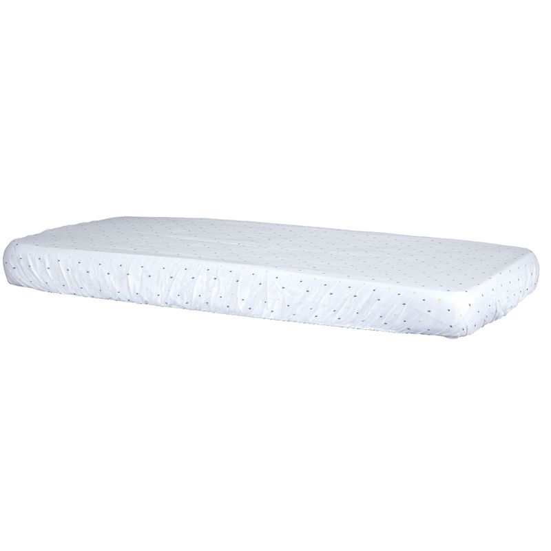Lot de 2 draps housse coton bio Hello