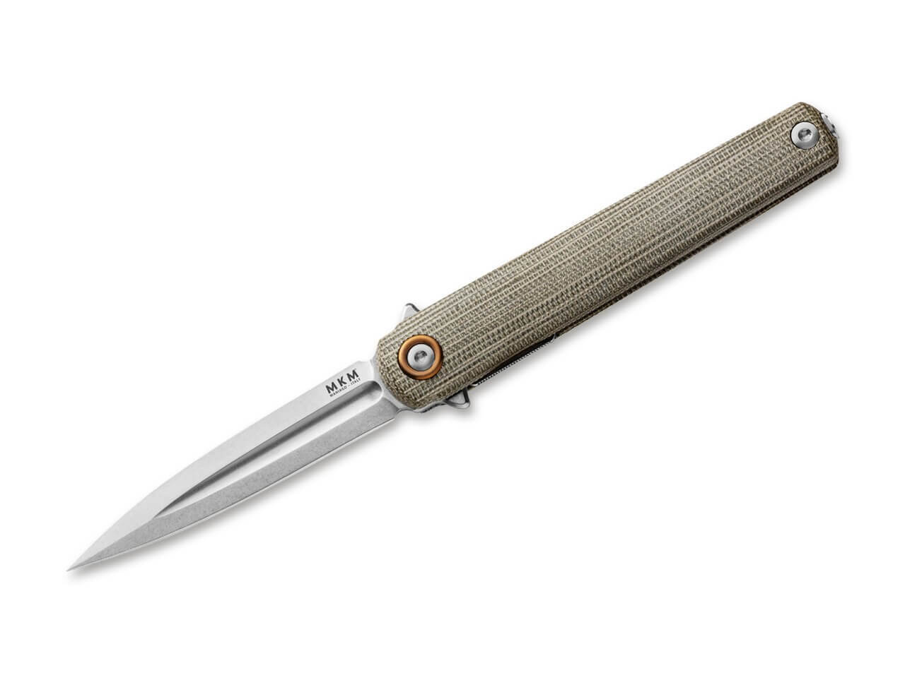Flame Light Dagger Micarta Green