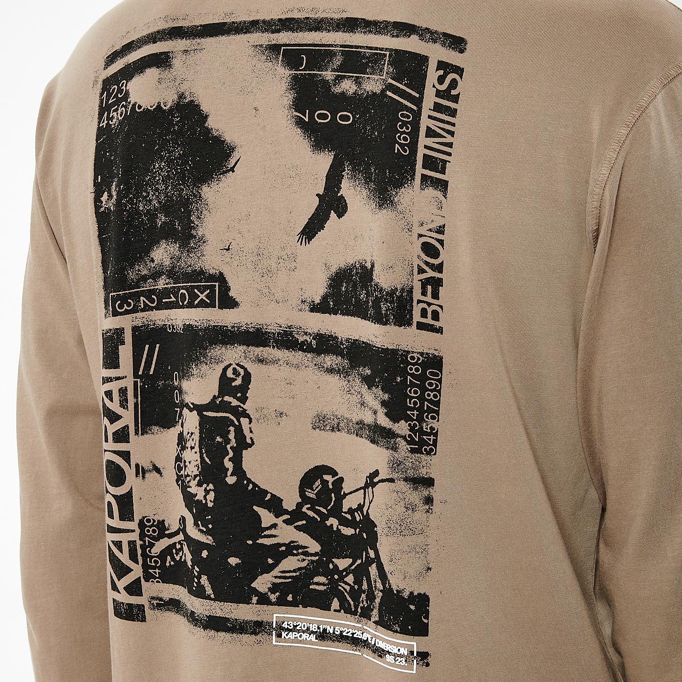 CADUC  T-shirt beige Homme